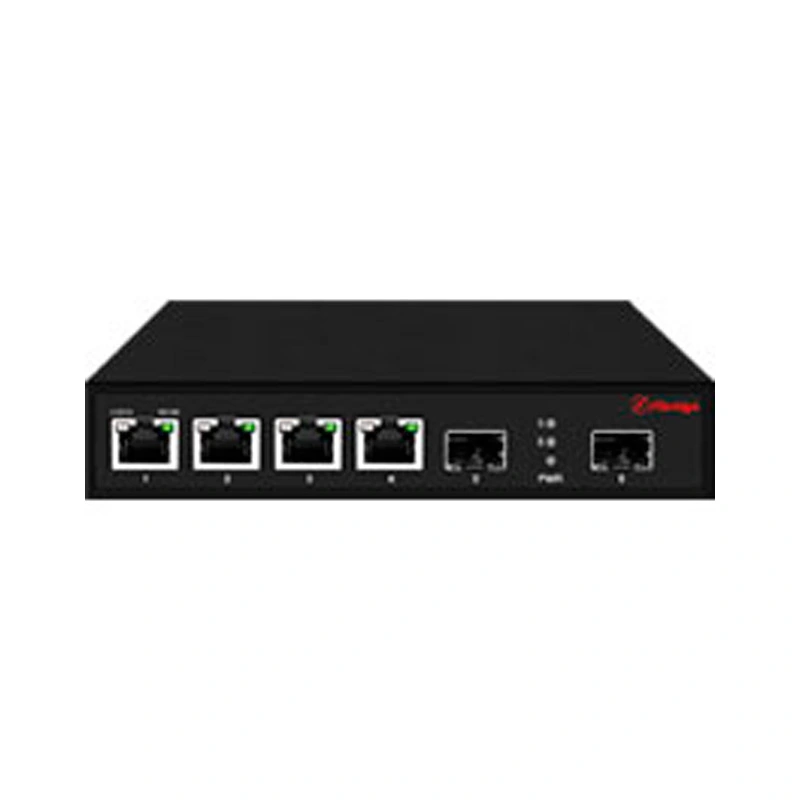 Commutateur géré à 2 ports 1000M SFP 4 ports 1000M Tx