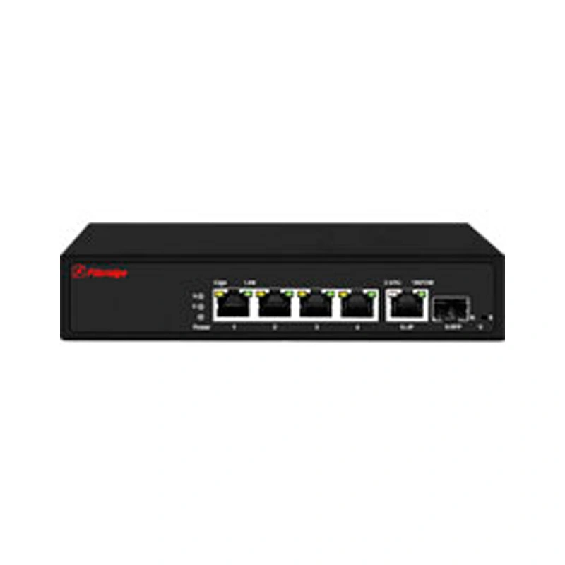 1-Port 1000M Fx 4-Port 1000M Tx Commutateur non géré