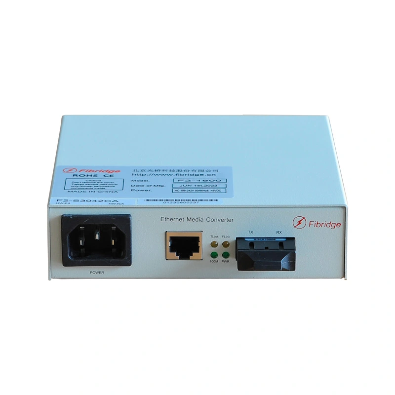1-Port 100M Fx 1-Port 100M Tx Media Convertisseur