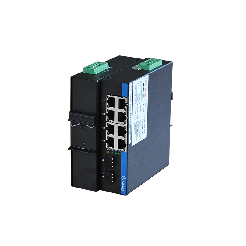 Commutateur industriel DIN-RAIL non géré POE