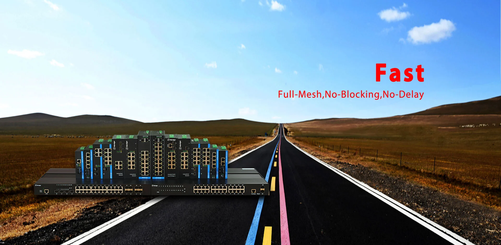Application industrielle de commutateur Ethernet