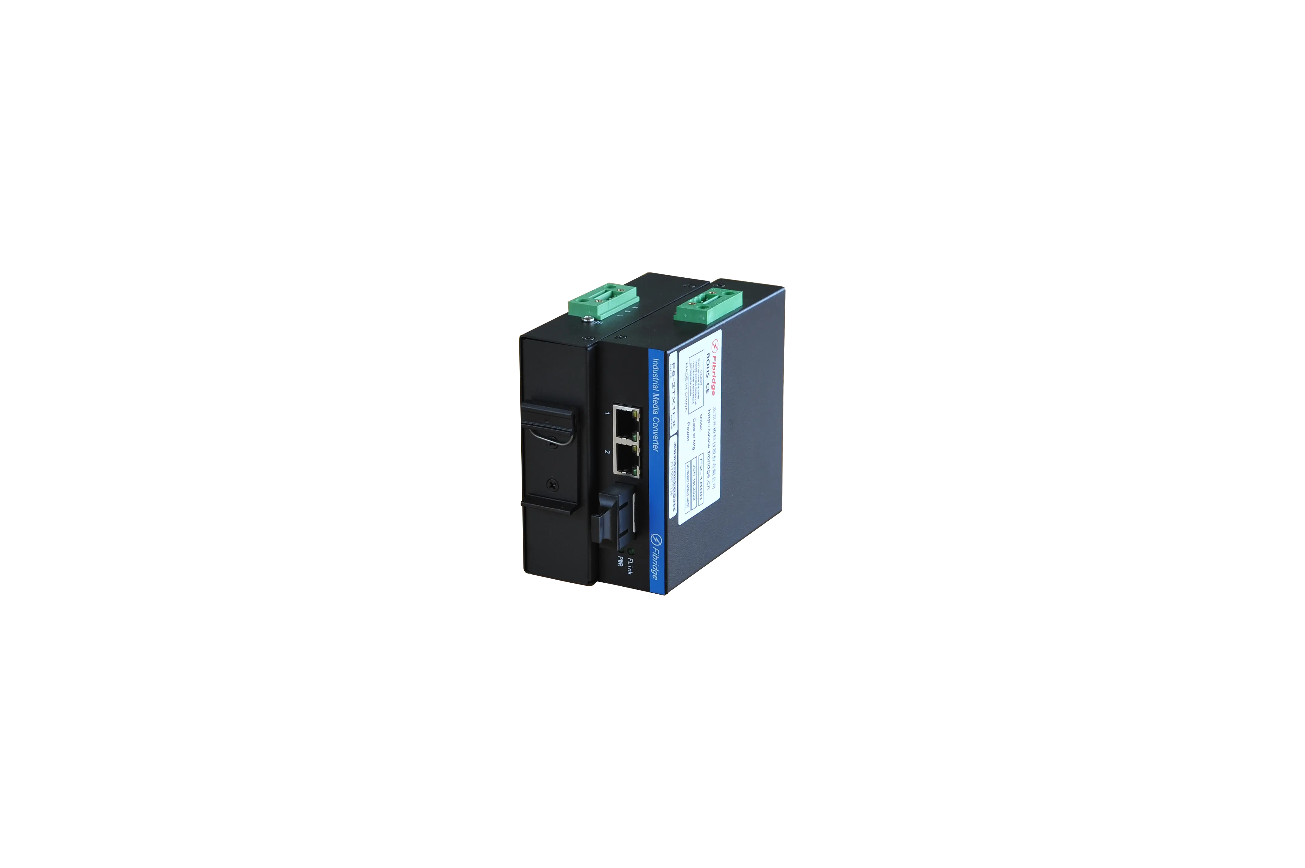 F6-2TX1FX DIN-RAIL Non géré 1-Port 100M Fx 2-Port 100M Tx Commutateur industriel
