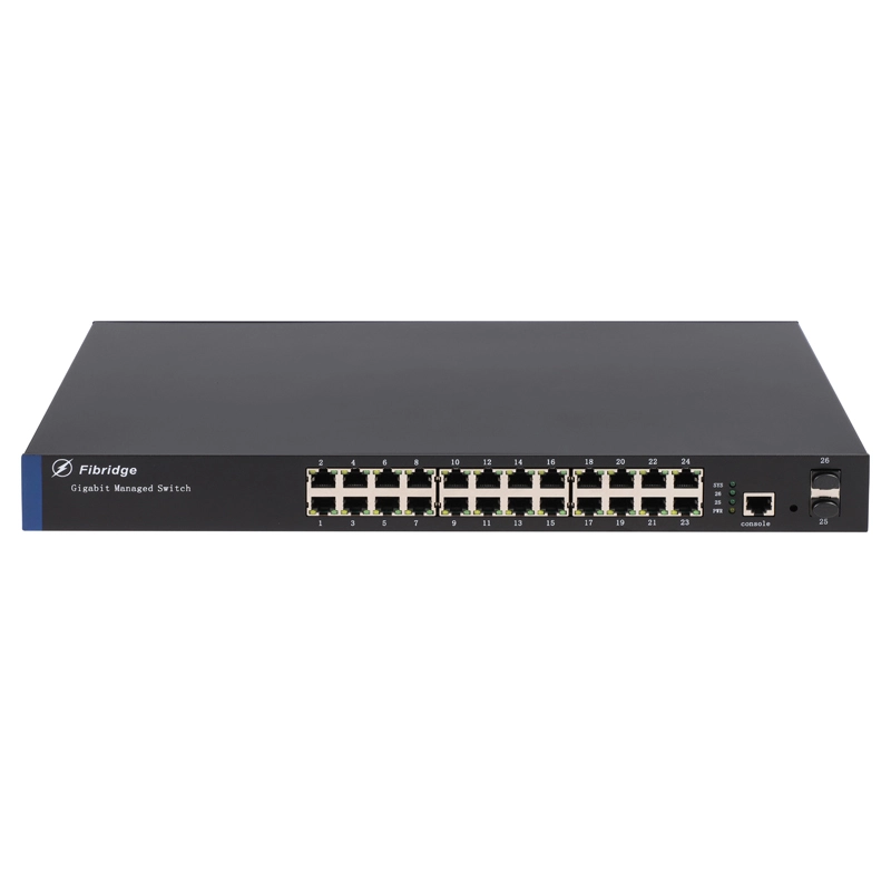 F6C-5800-24GT2S 24 ports Gigabit Tx 2 ports, commutateur non géré Gigabit Fx