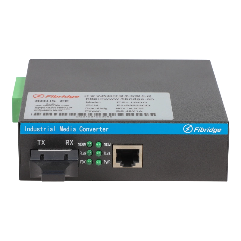F6-5800-1TP(BT)1FX Opt 1-Port 100M non géré et 1-Port 100M Poe commutateur industriel