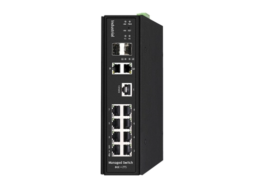 F6-5800-M2GT8GTP2XS géré 2*10G OPT et 2 * GE Tx et 8 Giga PoE commutateur industriel