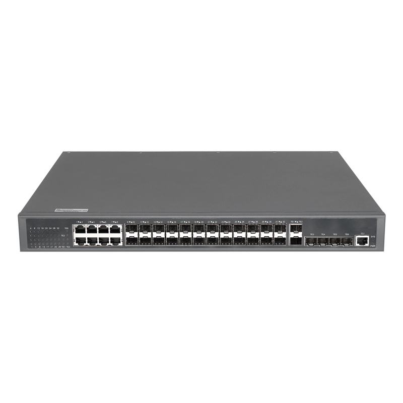 L3 géré 6*10G OPT et 24 * Giga OPT et 8*1G Base-Tx Switch F3S900STX-248C6
