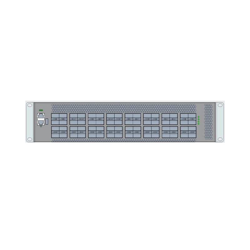 F7E800C-64 de commutateur géré 64 100G Qsfp28 Layer3