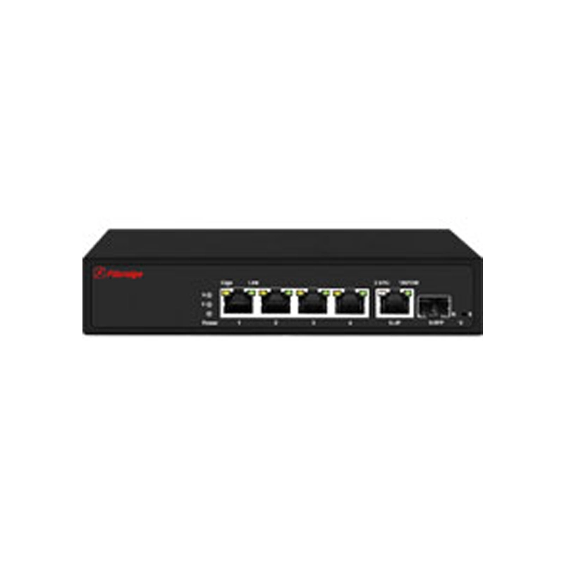 1-Port 100M Fx 4-Port 100M Tx PoE F6C-5800-4TP1FX de commutateur non géré