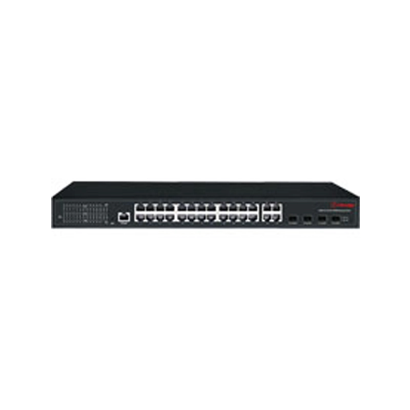 Combo 4 Giga géré et F6C-5800-M24GTP4SC de commutateur PoE 24 1000M